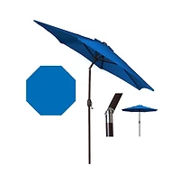 Panama Jack Outdoor Panama Jack Teal 9 Ft Alum Patio Umbrella W/Crank