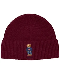 Polo Ralph Lauren Men's Solid Flag Bear Beanie Hat