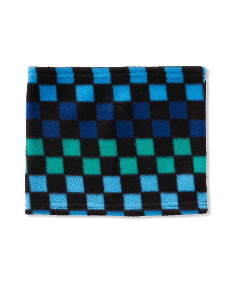 Lands' End Kids Cozy Fleece Hat-Scarf-Gloves Set