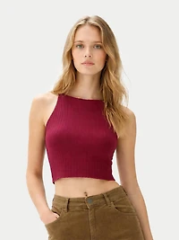 Gobi Cashmere Women's Crop Top