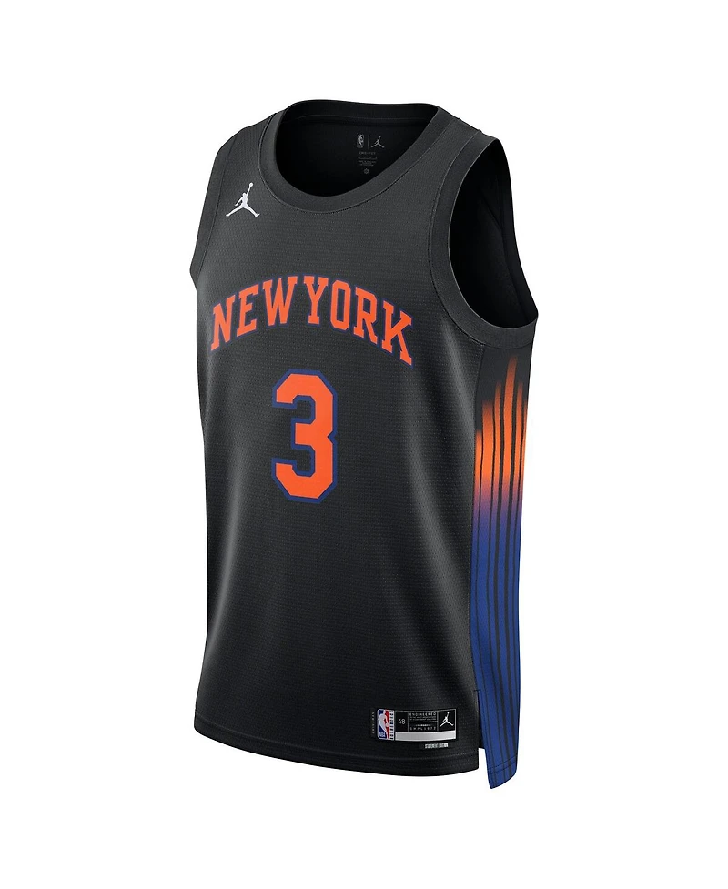 Jordan Men's and Women's Josh Hart Black New York Knicks Swingman Jersey