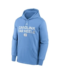 Jordan Men's Carolina Blue North Tar Heels Team Stacked Performance Pullover Hoodie