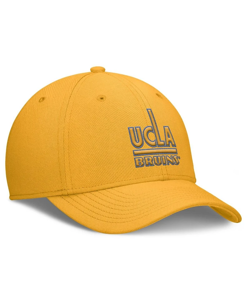 Nike Men's Gold Ucla Bruins Rise Academic Dri-fit Flex Hat