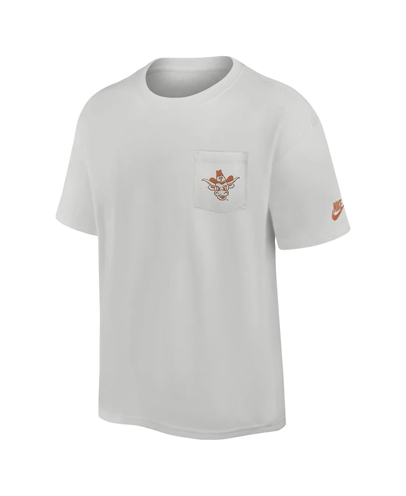 Nike Men's Gray Texas Longhorns Legacy 2-Hit Max90 Pocket T-Shirt