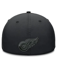 Fanatics Men's Black Detroit Red Wings Authentic Pro Road Team Code Flex Hat