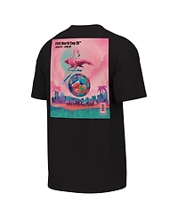 Outerstuff Men's Black 2026 Fifa World Cup Miami Host City Poster Graphic T-Shirt