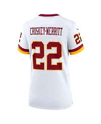 Nike Women's Jacory Croskey-Merritt White Washington Commanders Game Super Bowl Era Jersey