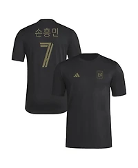 Adidas Men's Son Heung-Min Black Lafc Alternate Pre-Game T-Shirt