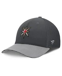 Fanatics Men's Charcoal Vegas Golden Knights Fundamentals Span Flex Hat