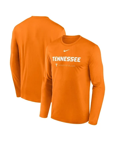 Nike Men's Tennessee Volunteers 2025 Courtside Basketball Shootaround Legend Dri-fit Long Sleeve T-Shirt