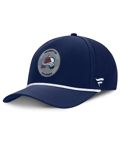 Fanatics Men's Navy Colorado Avalanche Authentic Pro Rink Adjustable Hat