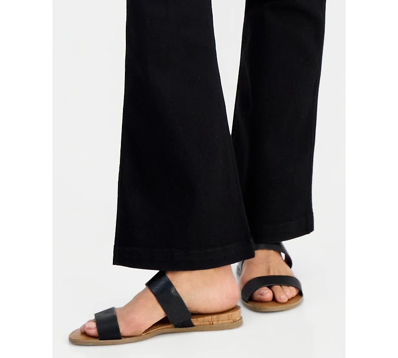 Style & Co Petite Pull-On Shaping High-Rise Bootcut Jeans, Macy's Exclusive