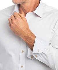 Nick Graham Men's Jasmine Floral Modern Fit Shirt