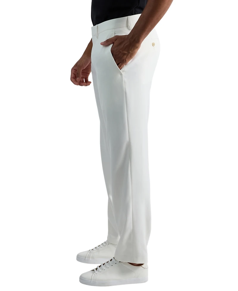 Kenneth Cole Reaction Men's Modern-Fit Micro-Check Dress Pants