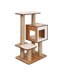 Catit Vesper High Base Giant, Walnut