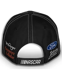Checkered Flag Sports Men's and Women's Black Brad Keselowski Blue Forge Alliance Uniform Adjustable Hat