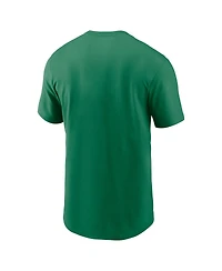 Nike Men's Kelly Green Philadelphia Eagles Rewind Logo Essential T-Shirt