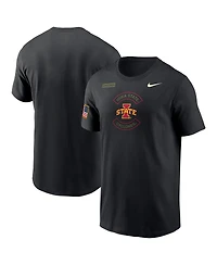 Nike Men's Black Iowa State Cyclones 2025 Military Appreciation Dri-fit T-Shirt