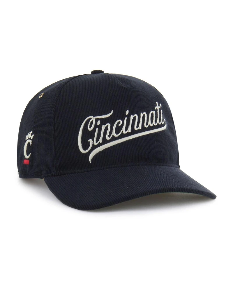 '47 Brand Men's and Women's Black Cincinnati Bearcats Collections Golden Age Corduroy Hitch Adjustable Hat