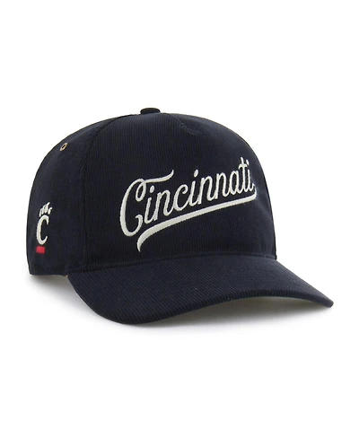 '47 Brand Men's and Women's Black Cincinnati Bearcats Collections Golden Age Corduroy Hitch Adjustable Hat