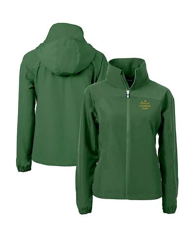Cutter & Buck Women's Hunter Green Notre Dame Fighting Irish Play Like A Champion Today Charter Eco Full-Zip Jacket