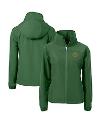 Cutter & Buck Women's Hunter Green Notre Dame Fighting Irish Play Like A Champion Today Charter Eco Full-Zip Jacket