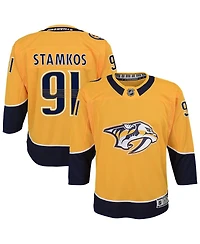 Outerstuff Big Boys and Girls Steven Stamkos Gold Nashville Predators Home Premier Player Jersey