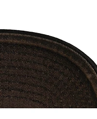 Mitchell & Ness Men's Black Chicago Blackhawks Downtown Snow Wash Pro-Crown Adjustable Hat