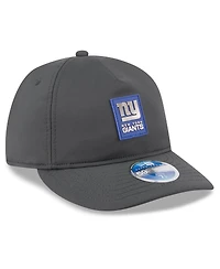 New Era Men's Charcoal York Giants 2025 Sideline Cold Weather Retro Crown 59FIFTY Fitted Hat
