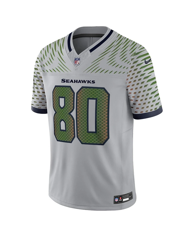 Nike Men's Steve Largent Wolf Gray Seattle Seahawks 2025 Rivalries Collection Retired Player Limited Jersey