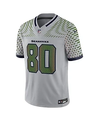 Nike Men's Steve Largent Wolf Gray Seattle Seahawks 2025 Rivalries Collection Retired Player Limited Jersey
