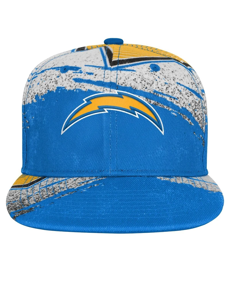 Outerstuff Big Boys and Girls Powder Blue Los Angeles Chargers Make Noise Adjustable Hat