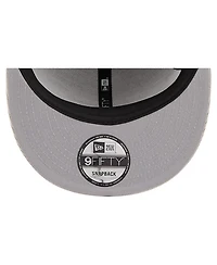 New Era Men's Gray Washington Commanders Cord Rope Corduroy 9FIFTY Snapback Hat