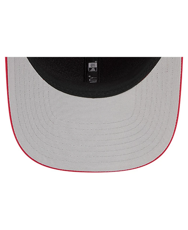 New Era Men's Red Louisville Cardinals Script Performance Rope 9SEVENTY Adjustable Hat