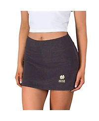 Concepts Sport Women's Charcoal Notre Dame Fighting Irish Centerline Knit Skort