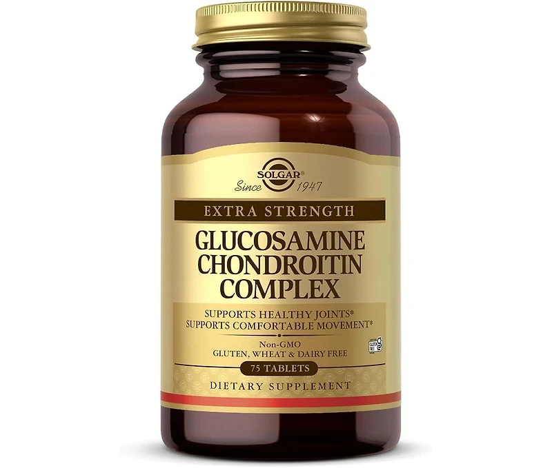 Solgar Extra Strength Glucosamine Chondroitin Complex Tablets ,75 Tabs