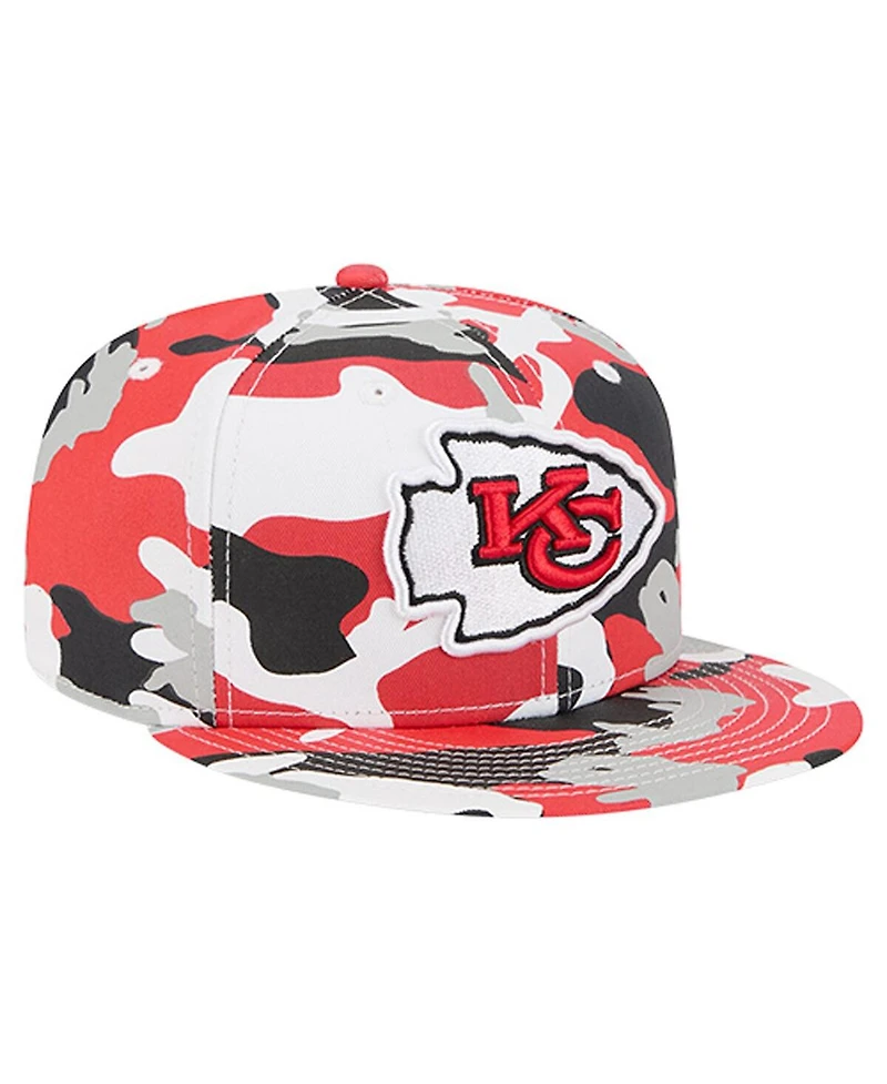 New Era Men's Red/Black Kansas City Chiefs 59FIFTY Fitted Hat