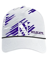 Under Armour Men's White Northwestern Wildcats College Essentials Driver Rope Adjustable Hat