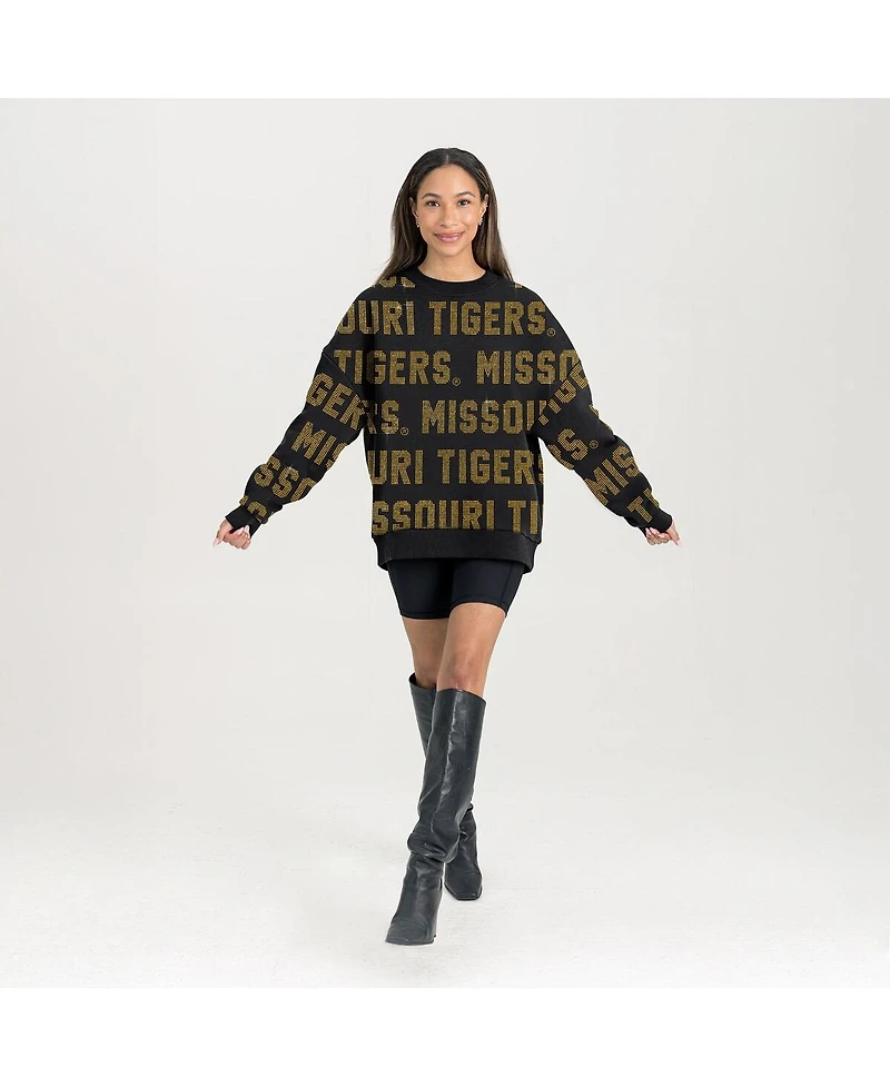 Gameday Couture Women's Black Missouri Tigers Hype Era Sweatshirt