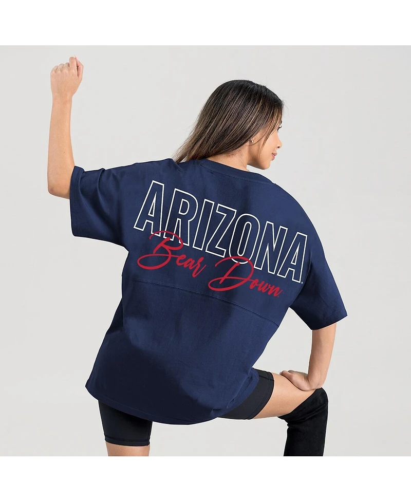 Gameday Couture Women's Navy Arizona Wildcats Oversized Back at Ya T-Shirt