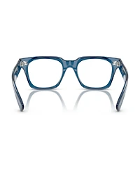 Oliver Peoples Men's Square Alfrey Eyeglasses, OV5570U