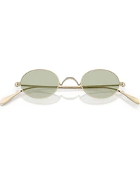 Oliver Peoples Men's Round Calidor Eyeglasses, OV1185