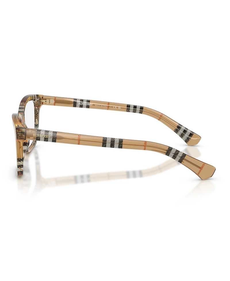 Burberry Woman Rectangle Plastic BE2440 Eyeglasses