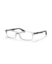 Ray-Ban Unisex Square Eyeglasses, RB7017