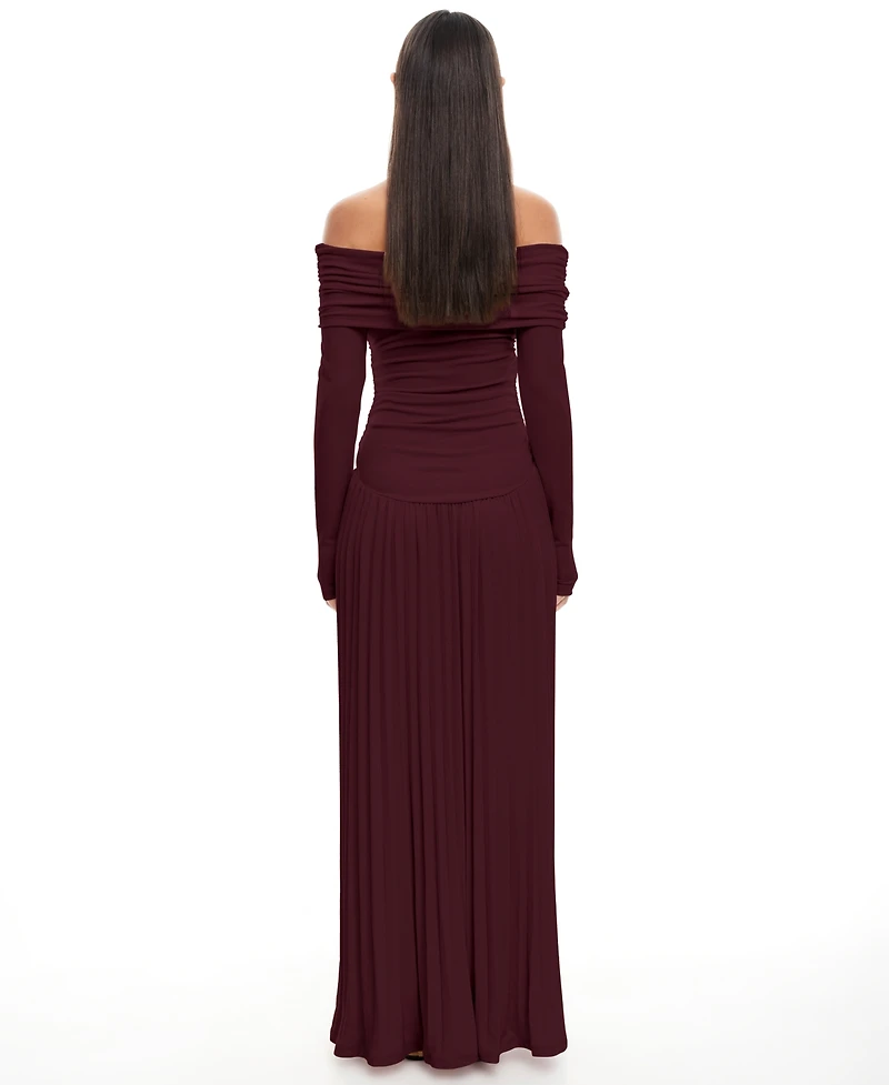 Lioness Women's Long-Sleeve Field of Dreams Maxi Dress