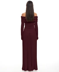 Lioness Women's Long-Sleeve Field of Dreams Maxi Dress