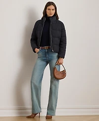 Lauren Ralph Women's Printed Puffer Jacket