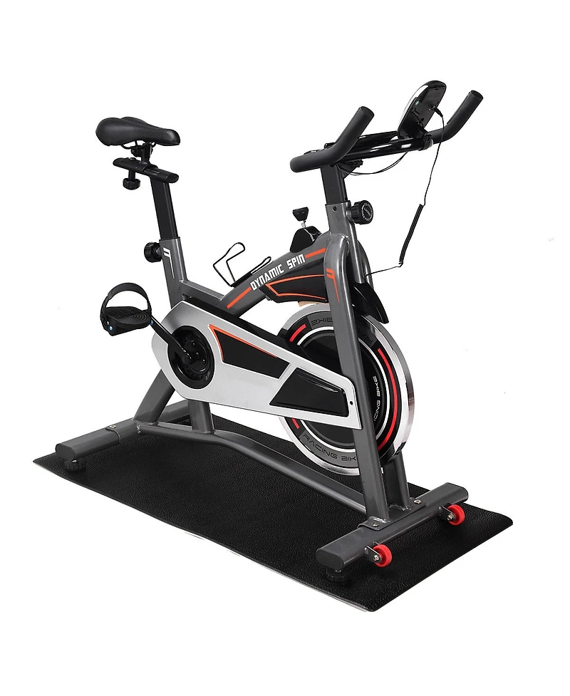 Skonyon 47 Inch Long Thicken Equipment Mat for Home and Gym Use