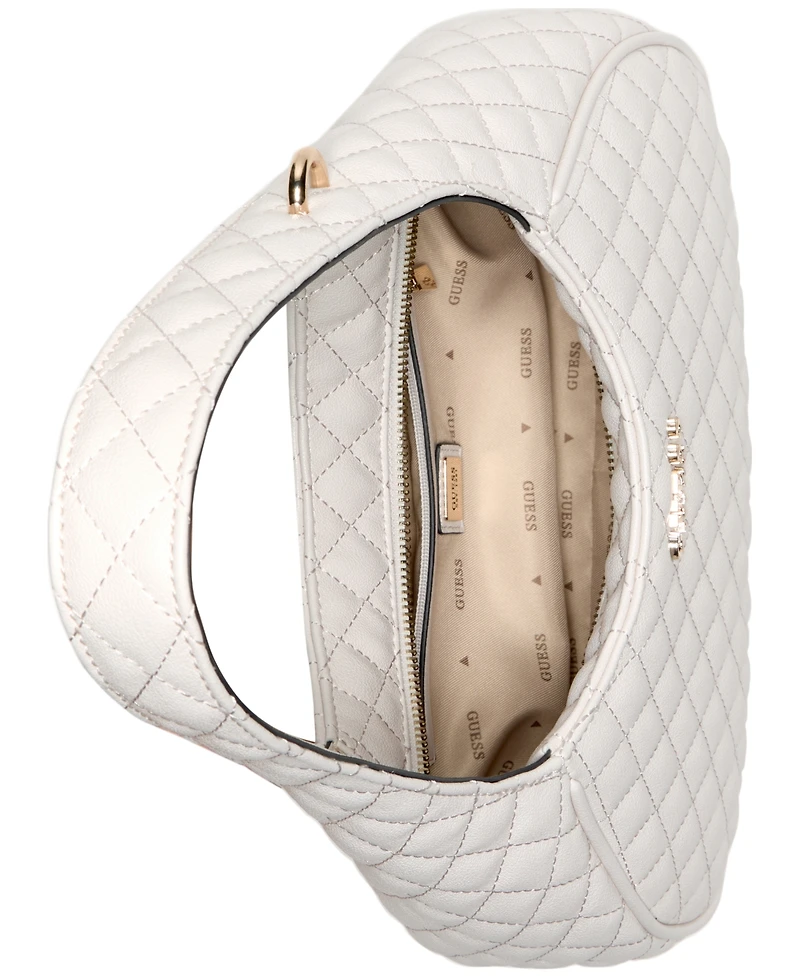 Guess Atabey Zip Top Small Hobo Bag