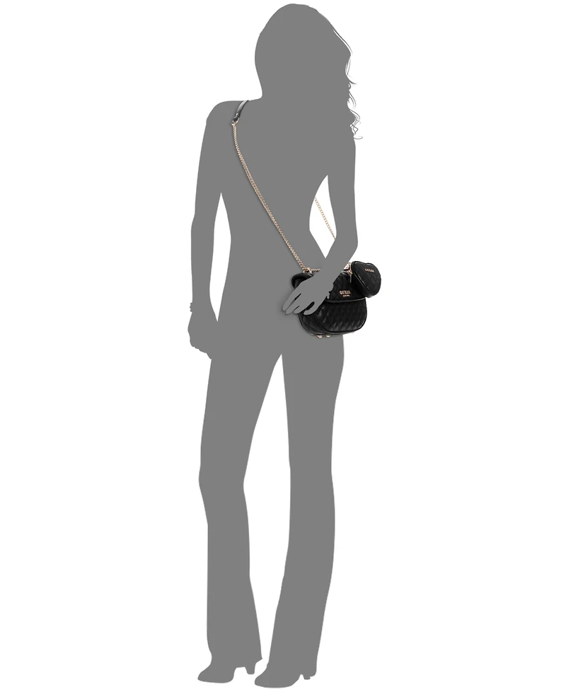 Guess Atabey Convertible Small Flap Bag